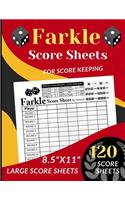 Farkle Score Sheets