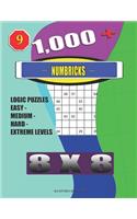 1,000 + Numbricks 8x8