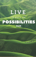 Your life is full of possibilities: FlexBook writing your plans in this book