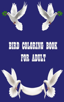 Bird Coloring Book for Adult