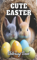 Cute Easter Coloring Book for Kids