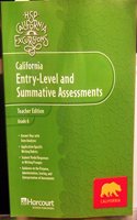 CA Entry-Lv&summative Asmnt Te G6 Exc 10: (English)