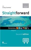 Straightforward 2nd Edition Elementary Level Digital DVD Rom Multiple User
