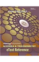 Algebra and Trigonometry, eText Reference
