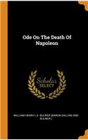 Ode on the Death of Napoleon