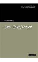 Law, Text, Terror