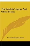 English Tongue And Other Poems