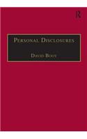 Personal Disclosures