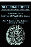 Analysis of Psychiatric Drugs