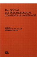 The Social and Psychological Contexts of Language