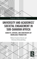 University and Academics’ Societal Engagement in Sub-Saharan Africa