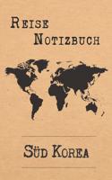 Reise Notizbuch Süd Korea