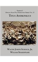 Schenck's Official Stage Play Formatting Series