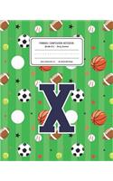 Primary Composition Notebook Grades K-2 Story Journal X