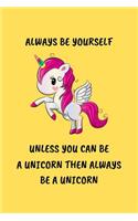 Always Be Yourself Unless You Can Be A Unicorn Then Always Be A Unicorn