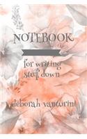 Notebook For Writing Stuff Down
