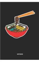 Notebook: Lined Cassette Tape Notebook / Notepad / Journal Ramen & Noodles for Women, Men and Kids. Great Gift Idea for All Mixtape, 80s and 90s Lover.
