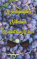 Weindegustation Notizbuch Weintest Beim Winzer