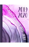 Academic Planner 2019-2020 - July 2019 - June 2020