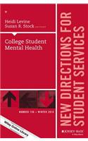 College Student Mental Health, SS 156