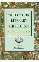 Twentieth Century Literary Criticism