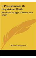 Il Procedimento Di Cognizione Civile