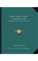 Fra Paolo Sarpi Giustificato