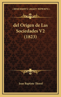 del Origen de Las Sociedades V2 (1823)