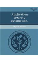 Application Security Automation: (English)