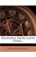 Readings from Latin Verse...