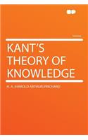 Kant's Theory of Knowledge