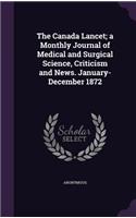 The Canada Lancet; A Monthly Journal of Medical and Surgical Science, Criticism and News. January- December 1872