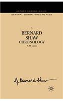 Bernard Shaw Chronology