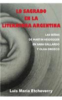 Lo sagrado en la literatura argentina.