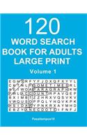 Word Search Book for Adults Large Print