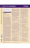 CPT 2013 Express Reference Coding Card Cardiology