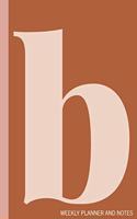 b - Weekly Planner and Notes