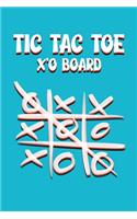 Tic Tac Toe X'O Board: 6" x 9" X'O (TicTacToe) Game book with 130 Pages