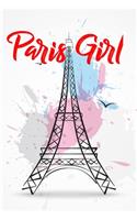 Paris Girl Travel Notebook Journal