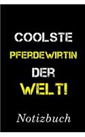 Coolste Pferdewirtin Der Welt Notizbuch