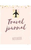 Travel journal notebook