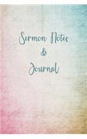 Sermon Notes and Journal