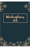 Wochenplaner 2020: A5 Wochenplaner 2020 I Wochen- und Jahresplaner I Modernes Design, Wochenkalender mit To-Do Listen I 1 Woche auf 2 Seiten I Januar bis Dezember 2020