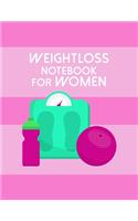 Weight Loss Notebook For Women