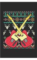 Ugly Christmas - Guitar: Graph Ruled Notebook - Journal for Ugly Christmas Gift And New Year Gift Idea