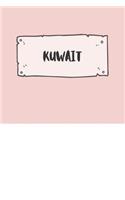Kuwait: Ruled Travel Diary Notebook or Journey Journal - Lined Trip Pocketbook for Men and Women with Lines