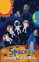 Space Coloring Book for Kids