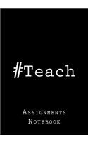 Notebook: #teach