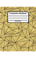 Composition Notebook Wide Ruled