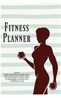 Fitness Planner: Fitness Agenda, Fitness Planner Binder, Fitness Journal and Planner, Fitness Journal for Women, Fitness Journaling, Fitness Happy Planner, Fitness J